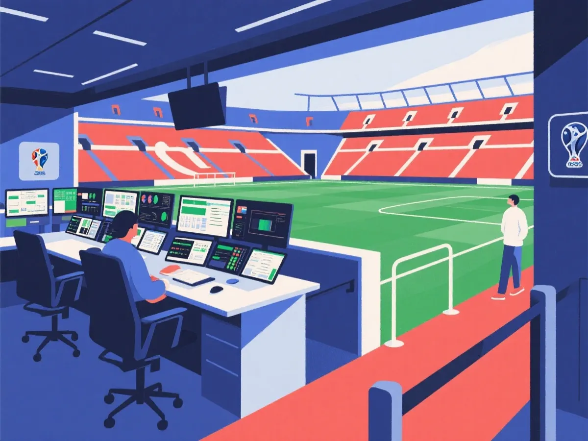 世界盃官方賽事協議與比賽日流程示意圖